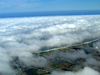 Flying over Bay Area, Jun 2007