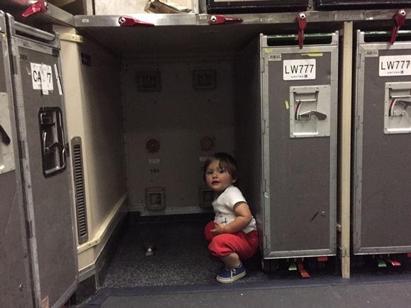 Exploring the galley
