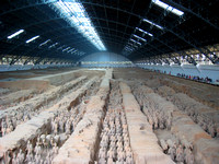 Pit #1 with an arsenal of Terracota Warriors