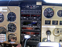 And his other controls and gauges.