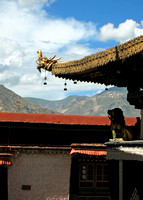 Rooftops at the  Jokhang Temple