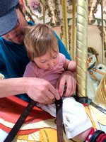 First carousel ride