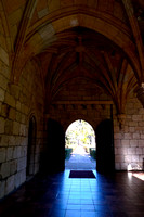 Cloisters of the 12th C Spanish Monastery