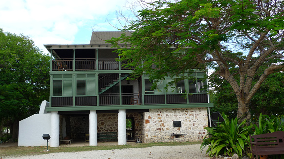 Pedro St James - the oldest (restored) house on the island and the seat of gov't from 1831-1877