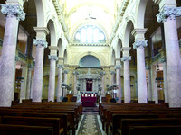 Inside the synagogue