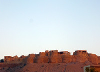 Jaisalmer fort at sunrise