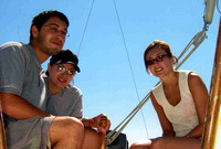 Sailing with Helen & Yanush, Aug 2004
