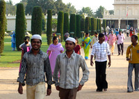 Strolling tourists, Mysore
