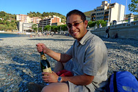 Getting lost on Costa Brava (and while lost, we had to complete the equation with a bottle of cava)