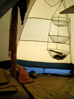 My humble dressing room after monday's sand storm