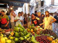 At the Mercat de la Boqueria