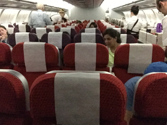 Mostly empty flight!