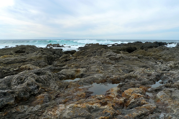 Tide-pools and surf