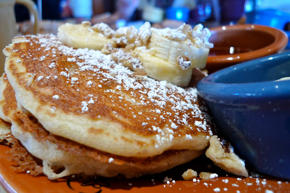 Blueberry pancakes...