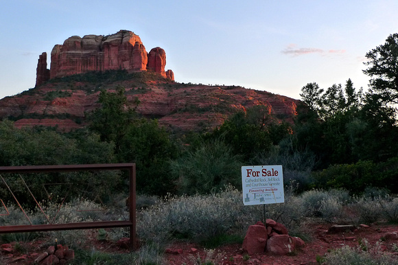 Cathedral rock view lot for sale