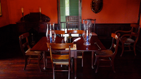 Restored furniture from the original house