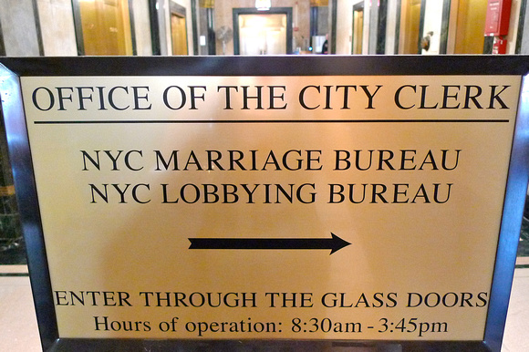 To Lobby and to Wed