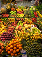 Fruit Stand at Mercat de la Boqueria